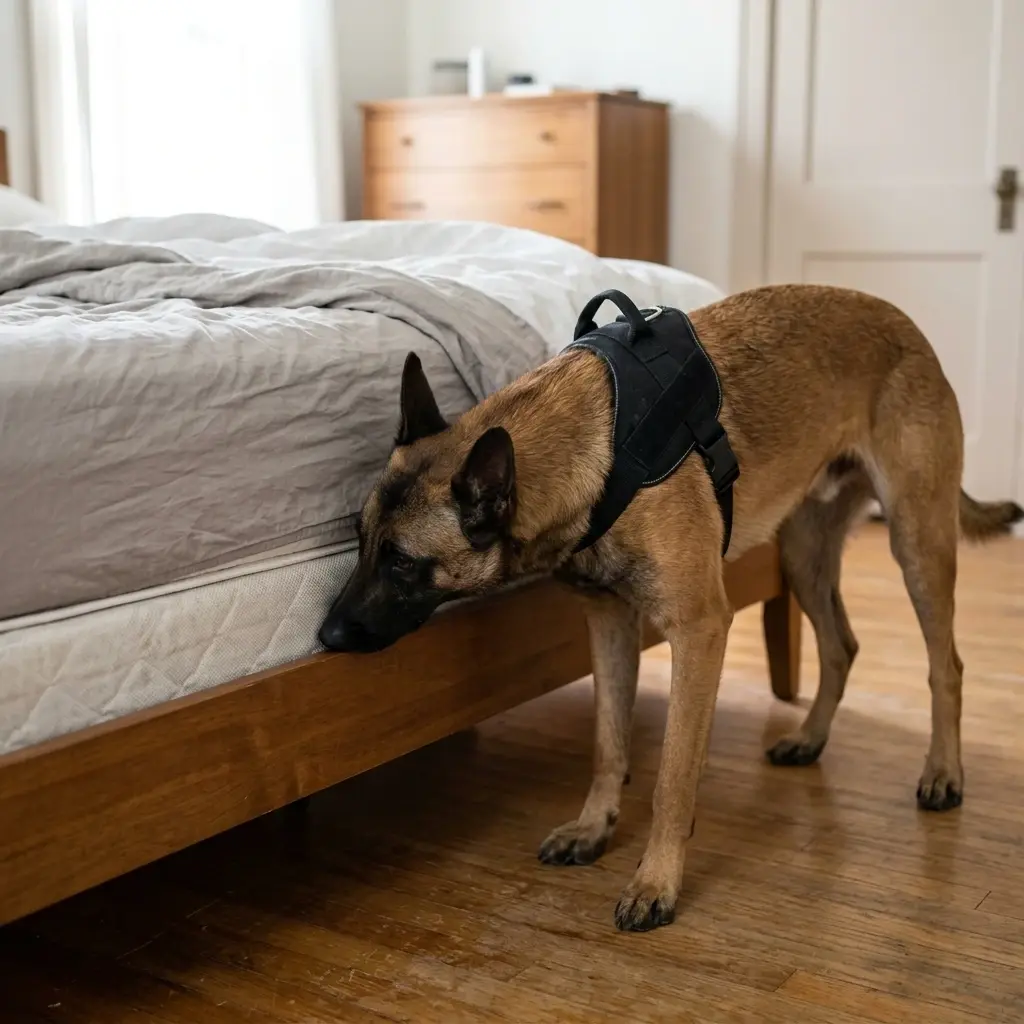 Détection canine punaise de lit Villabé (91100)
