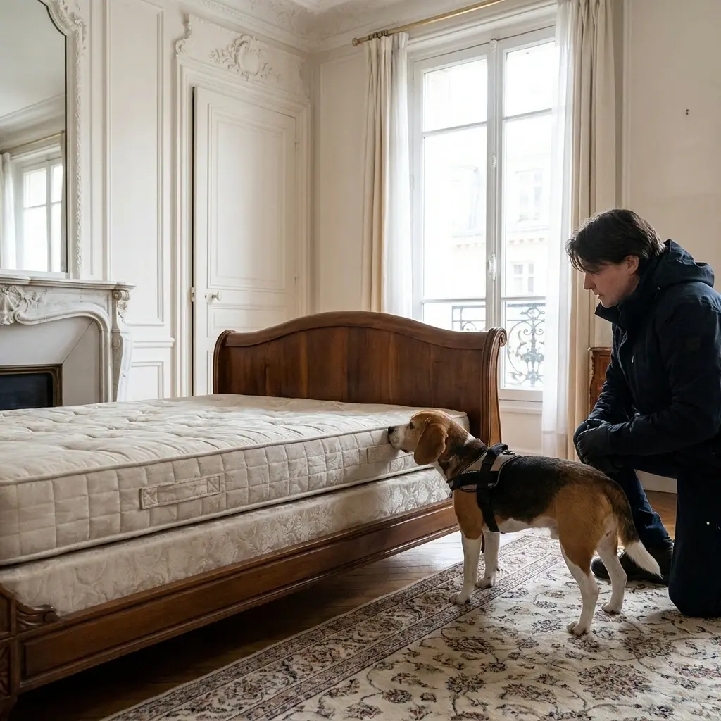 Comment fonctionne la recherche canine sur place