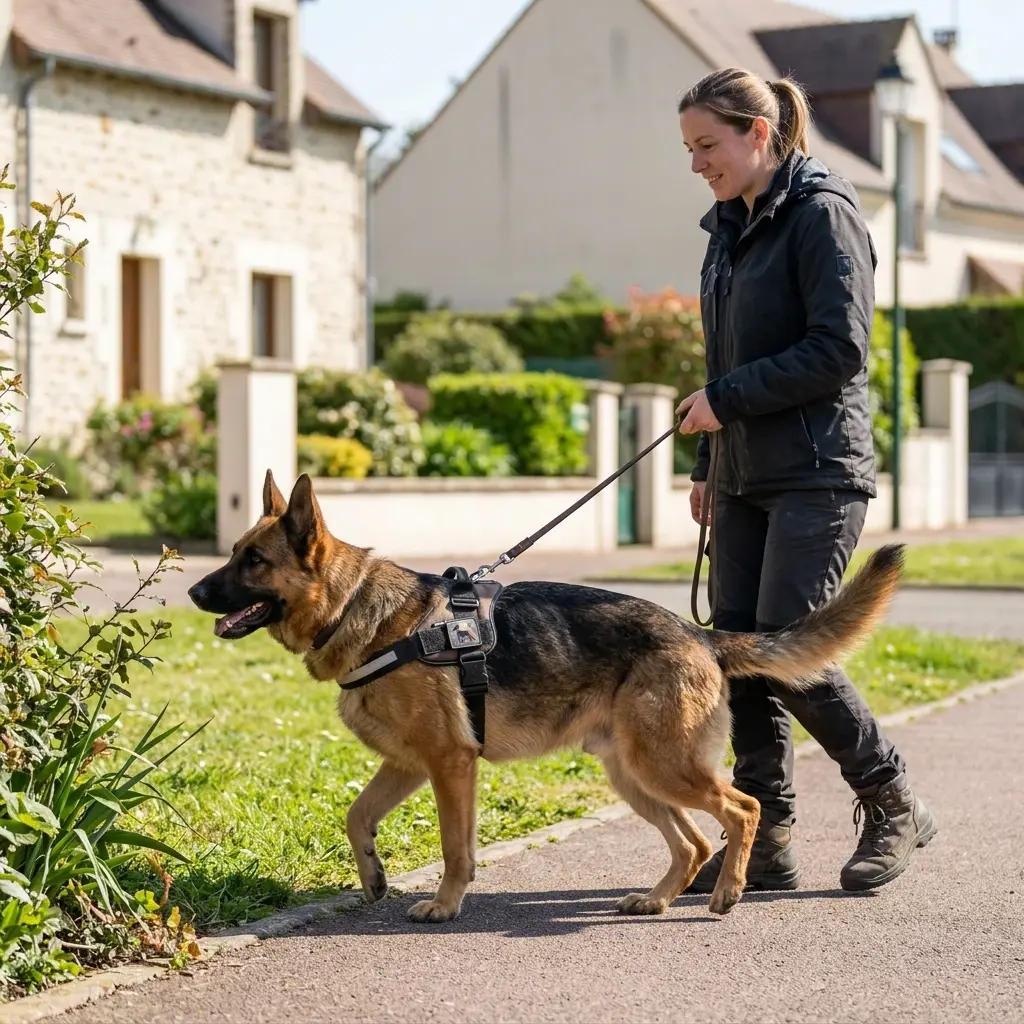 Comment se déroule la détection canine au Plessis-Pâté ?