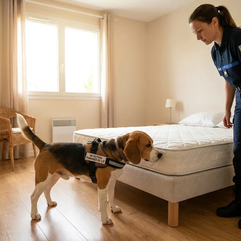 Comment se déroule la détection canine à Saint-Michel-sur-Orge ?