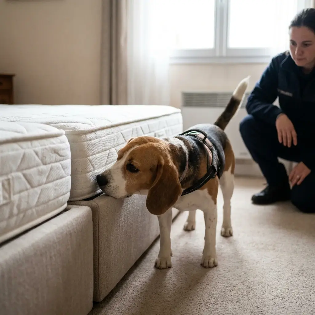 Détection canine punaise de lit Saintry-sur-Seine (91250)