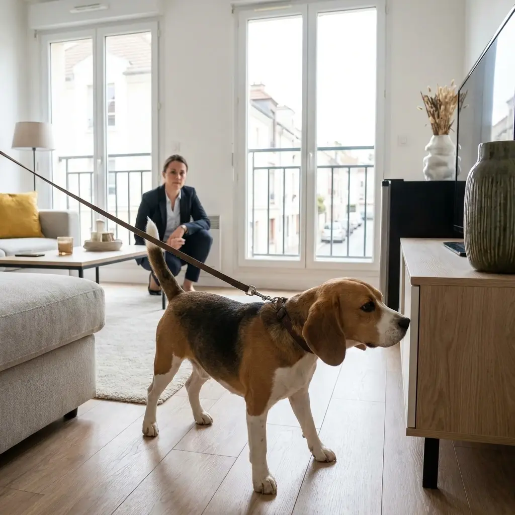 Le fonctionnement du diagnostic par le chien renifleur