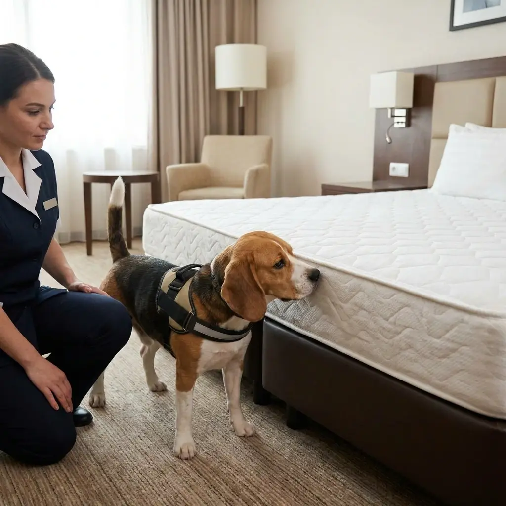 Comment se déroule la détection canine à Wissous ?
