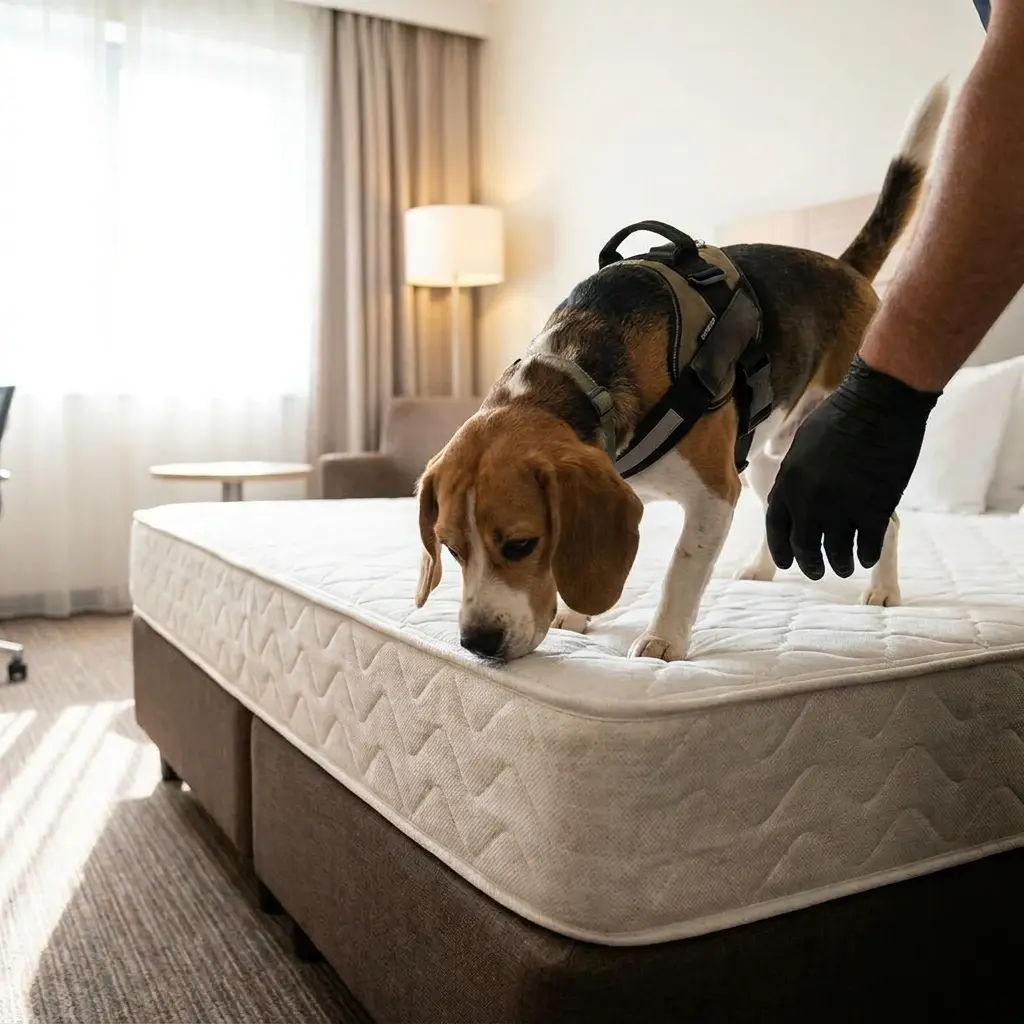 Comment se déroule la détection canine à Grigny ?