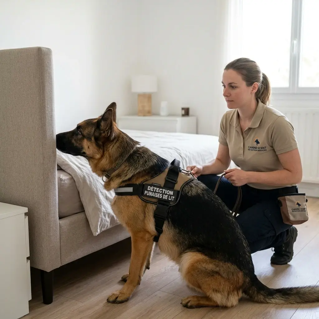 Détection canine punaise de lit Villemoisson-sur-Orge (91360)