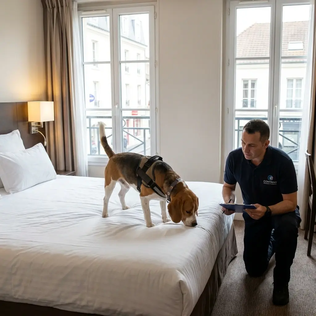 Comment réagir avant l'arrivée du chien détecteur ?