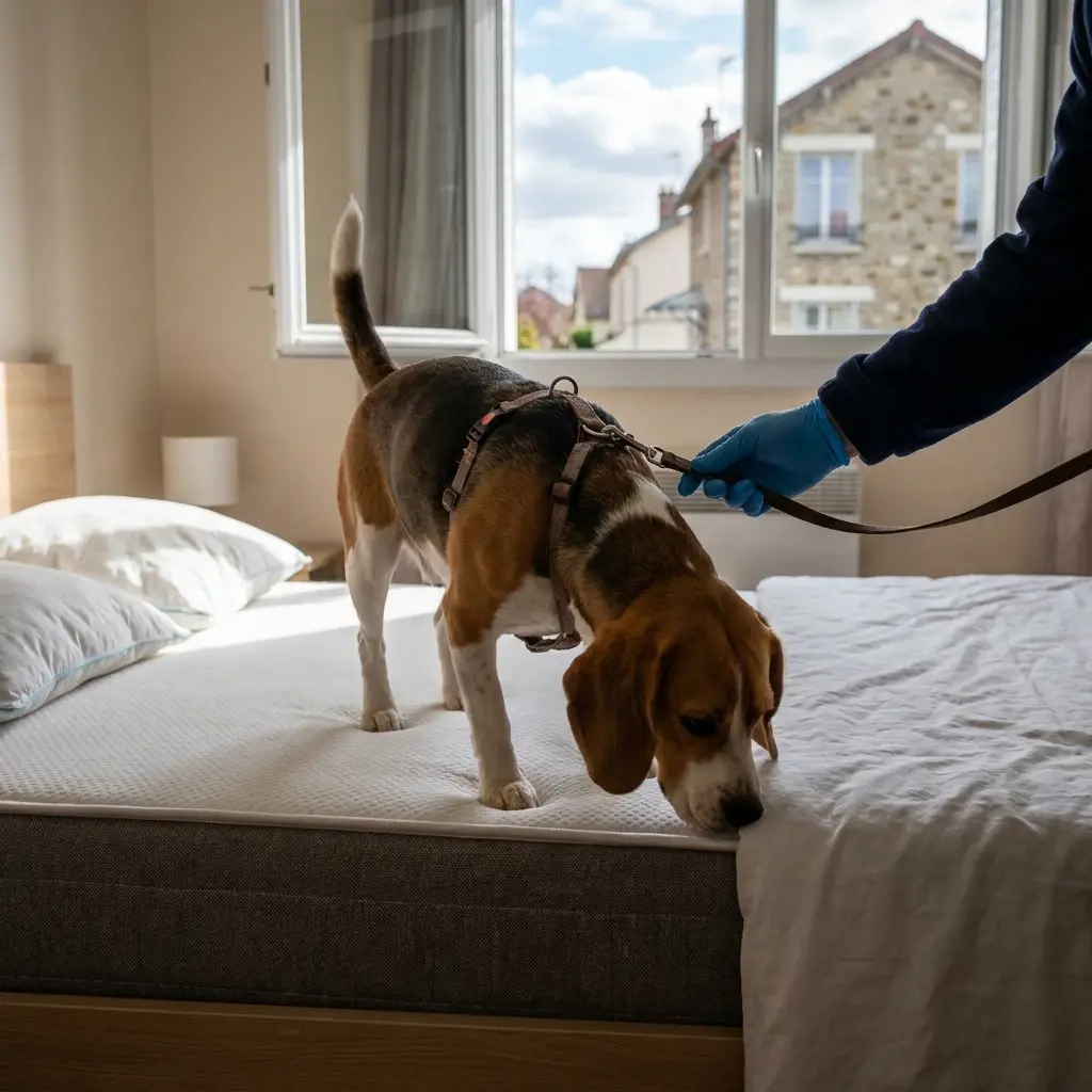 Détection canine punaise de lit Chilly-Mazarin (91380)