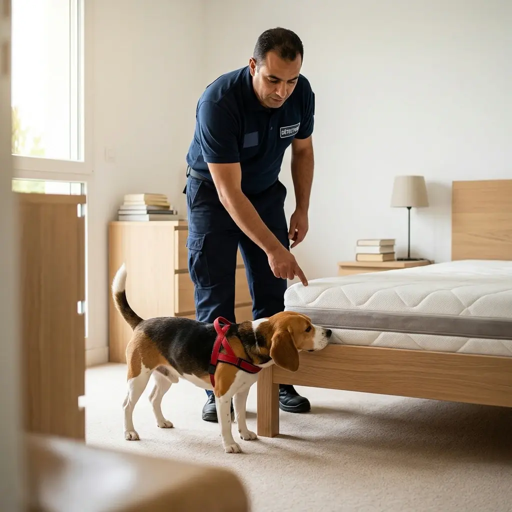 Détection canine punaise de lit Saclay (91400)
