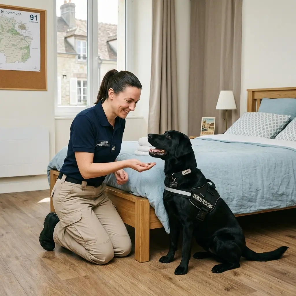 Besoin d'une détection canine rapide à Dourdan ?