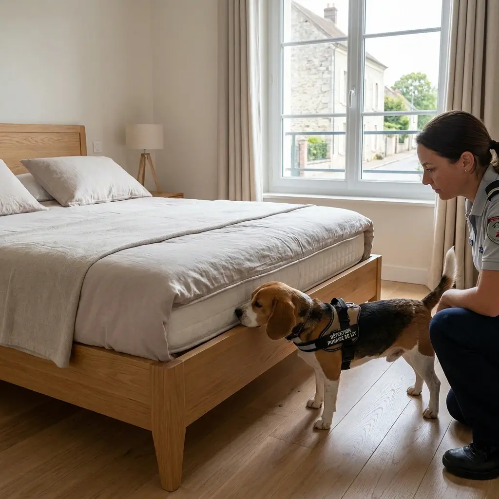 Détection canine punaise de lit Étiolles (91450)