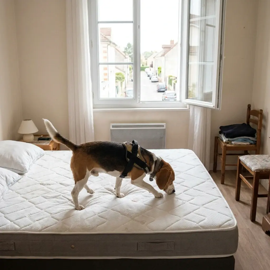 Comment réagir en attendant l'arrivée du chien renifleur ?