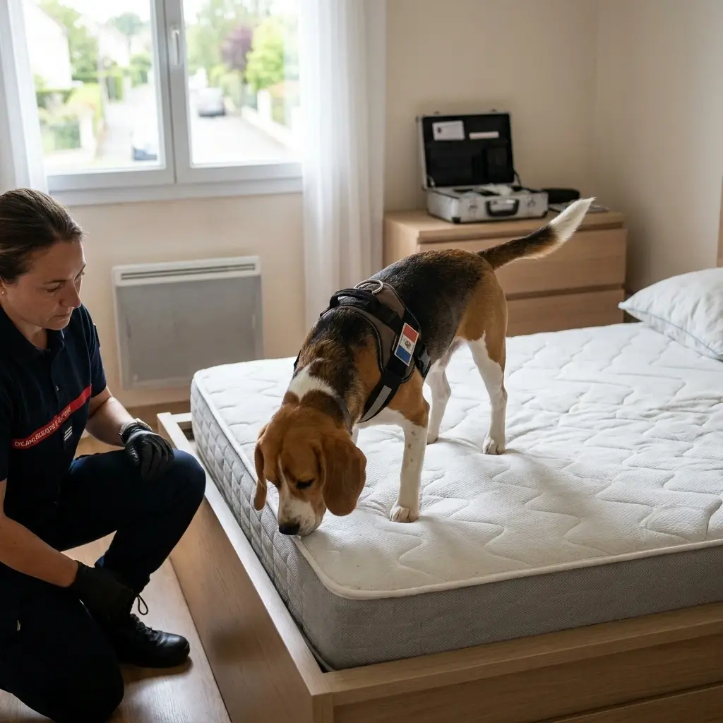 Comment se déroule la détection canine à Soisy-sur-Seine ?