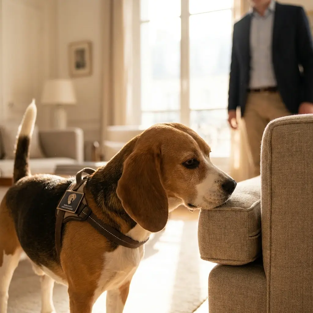 Comment se déroule la détection canine à Limours ?