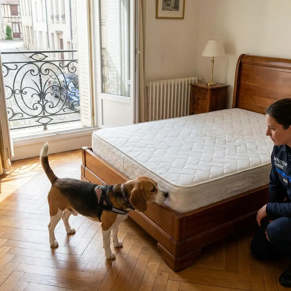 Comment se déroule la détection canine à Varennes-Jarcy ?