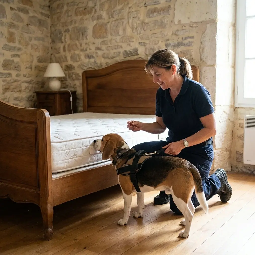 Comment fonctionne la recherche canine sur le terrain ?