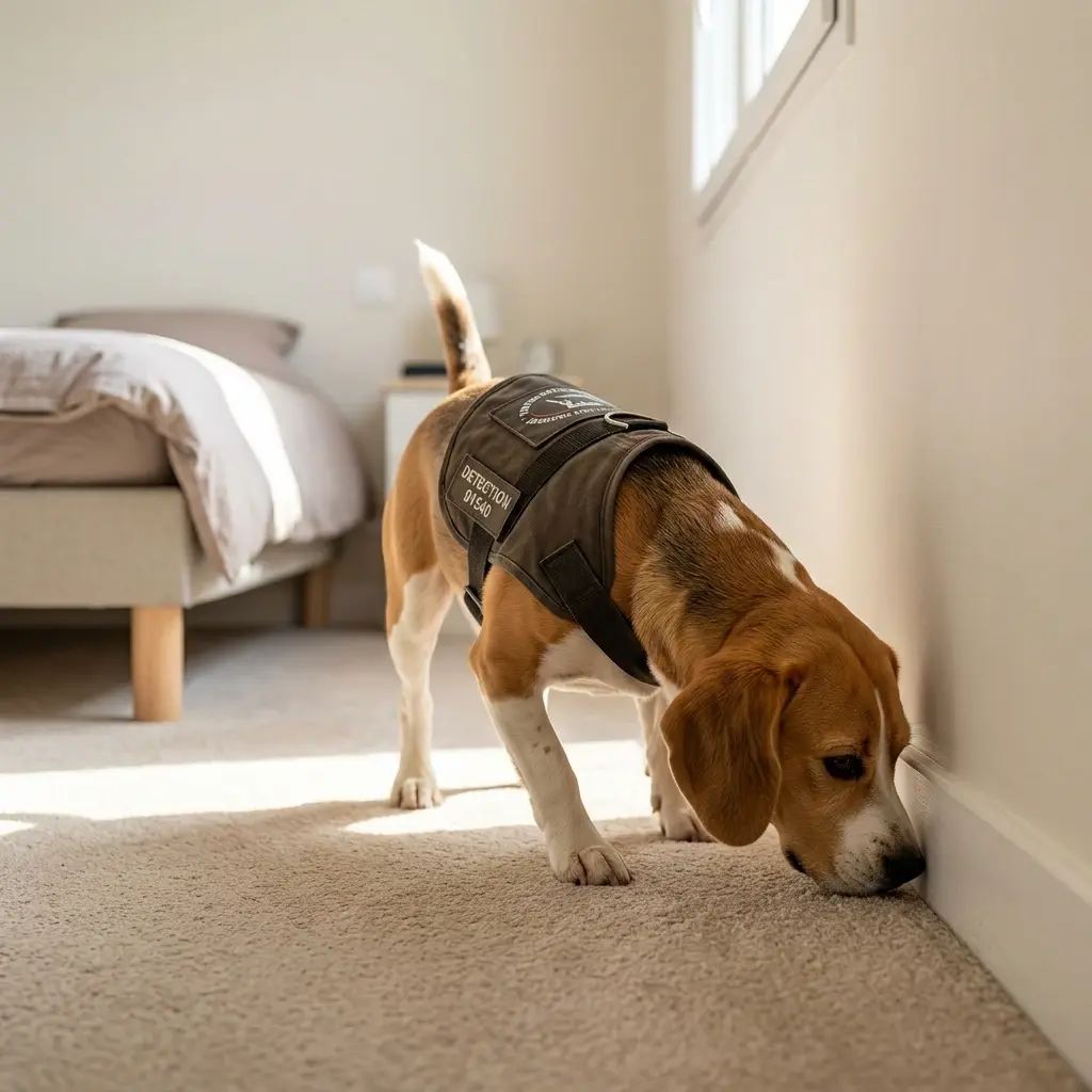 Détection canine punaise de lit Mennecy (91540)