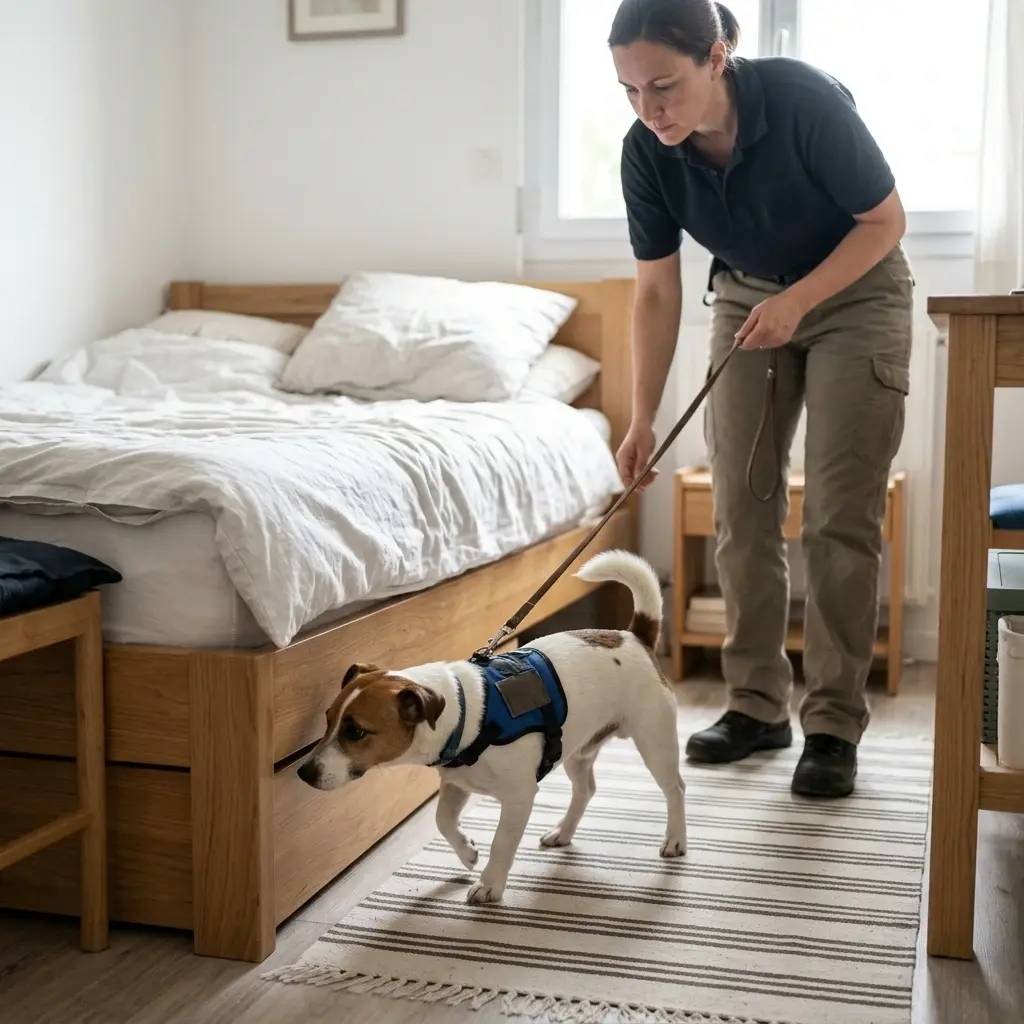 Pourquoi choisir notre détection canine à Ormoy ?