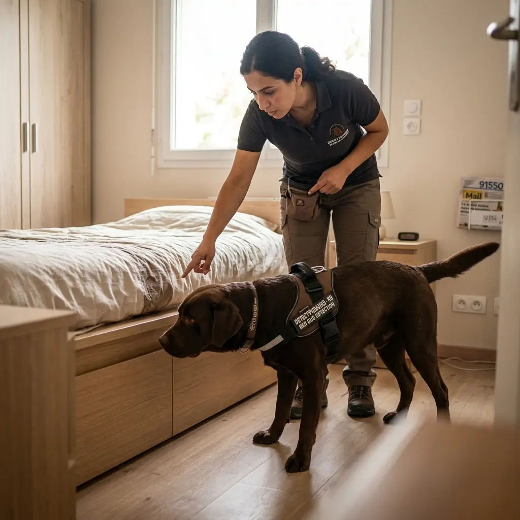 Détection canine punaise de lit Paray-Vieille-Poste (91550)