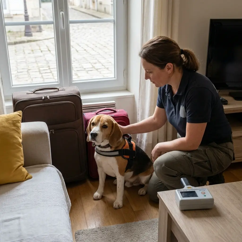 Comment fonctionne la recherche canine sur le terrain