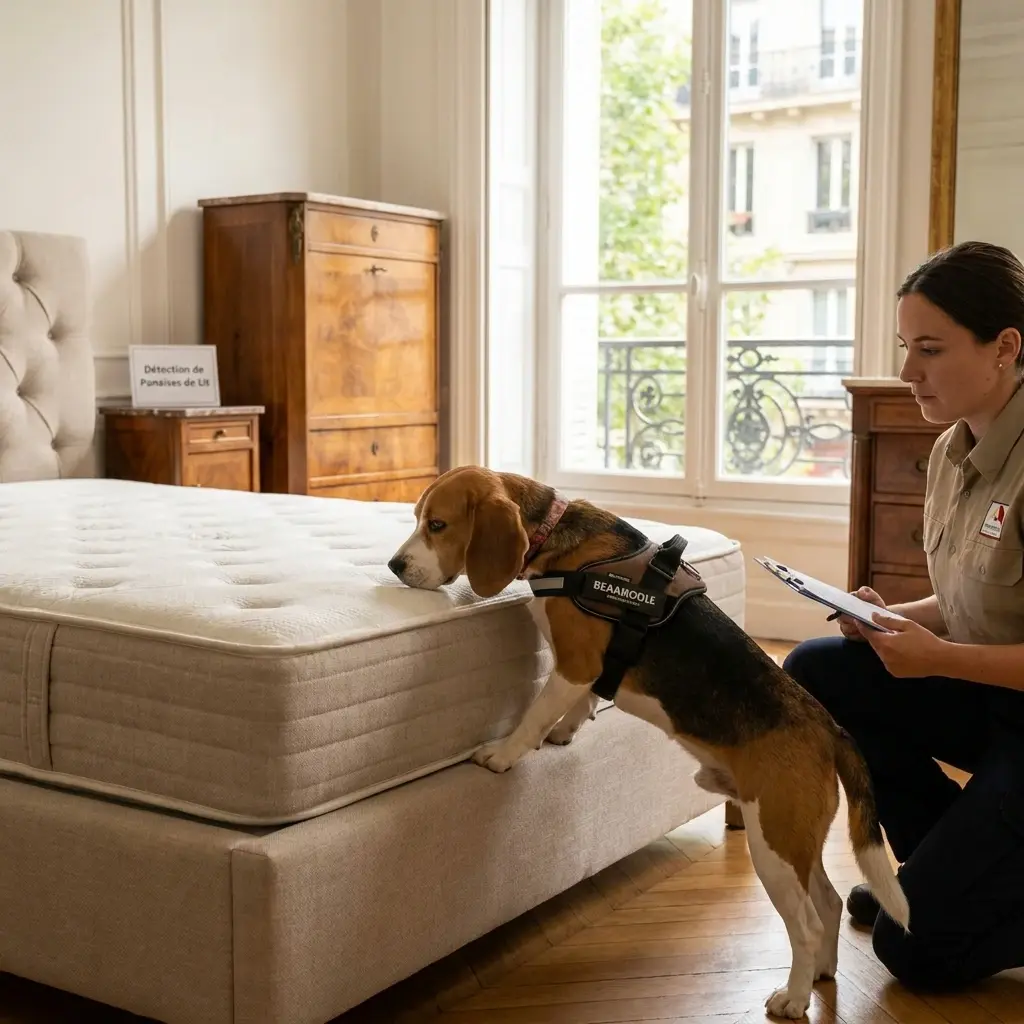 Détection canine punaise de lit La Ville-du-Bois (91620)