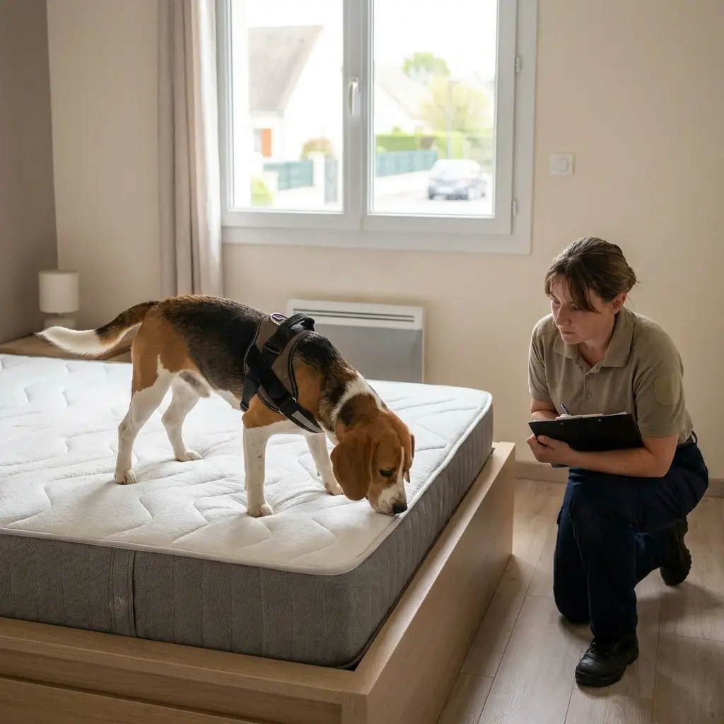 Comment fonctionne la recherche canine sur le terrain ?