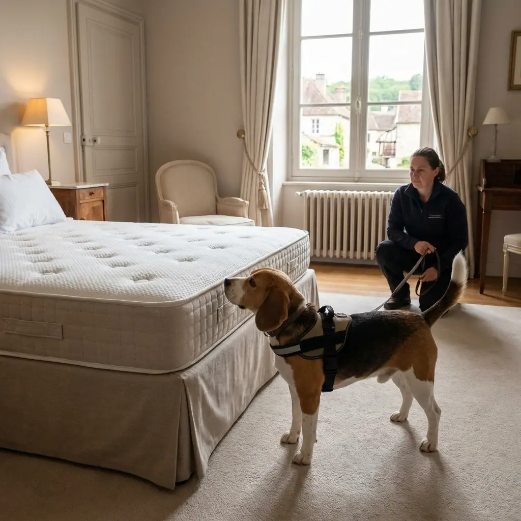 Détection canine punaise de lit Fontenay-lès-Briis (91640)