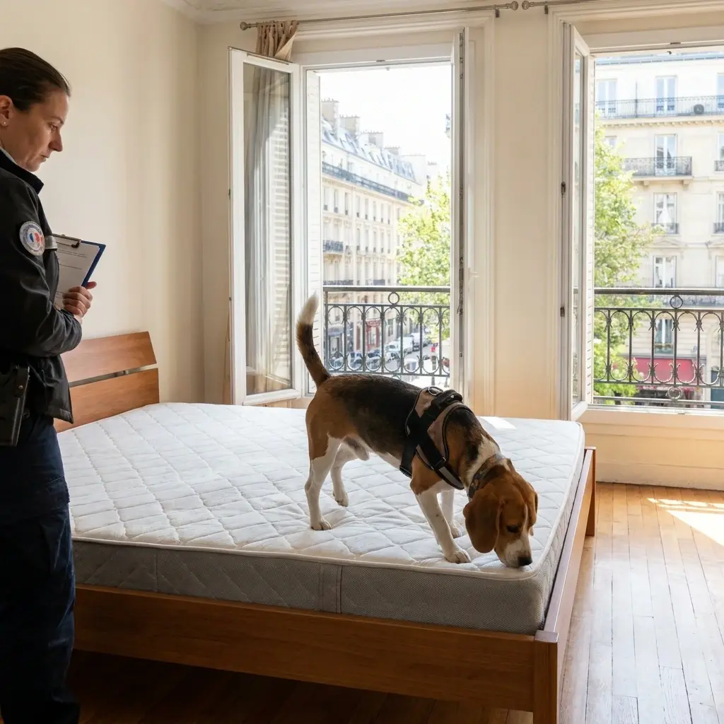 Pourquoi nous choisir à Fleury-Mérogis pour la détection canine punaise de lit