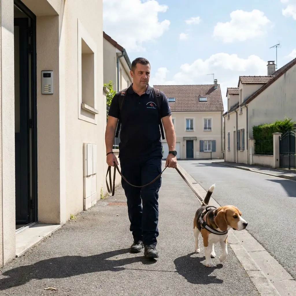 Intervention de détection canine punaise de lit à Fleury-Mérogis : votre tranquillité assurée