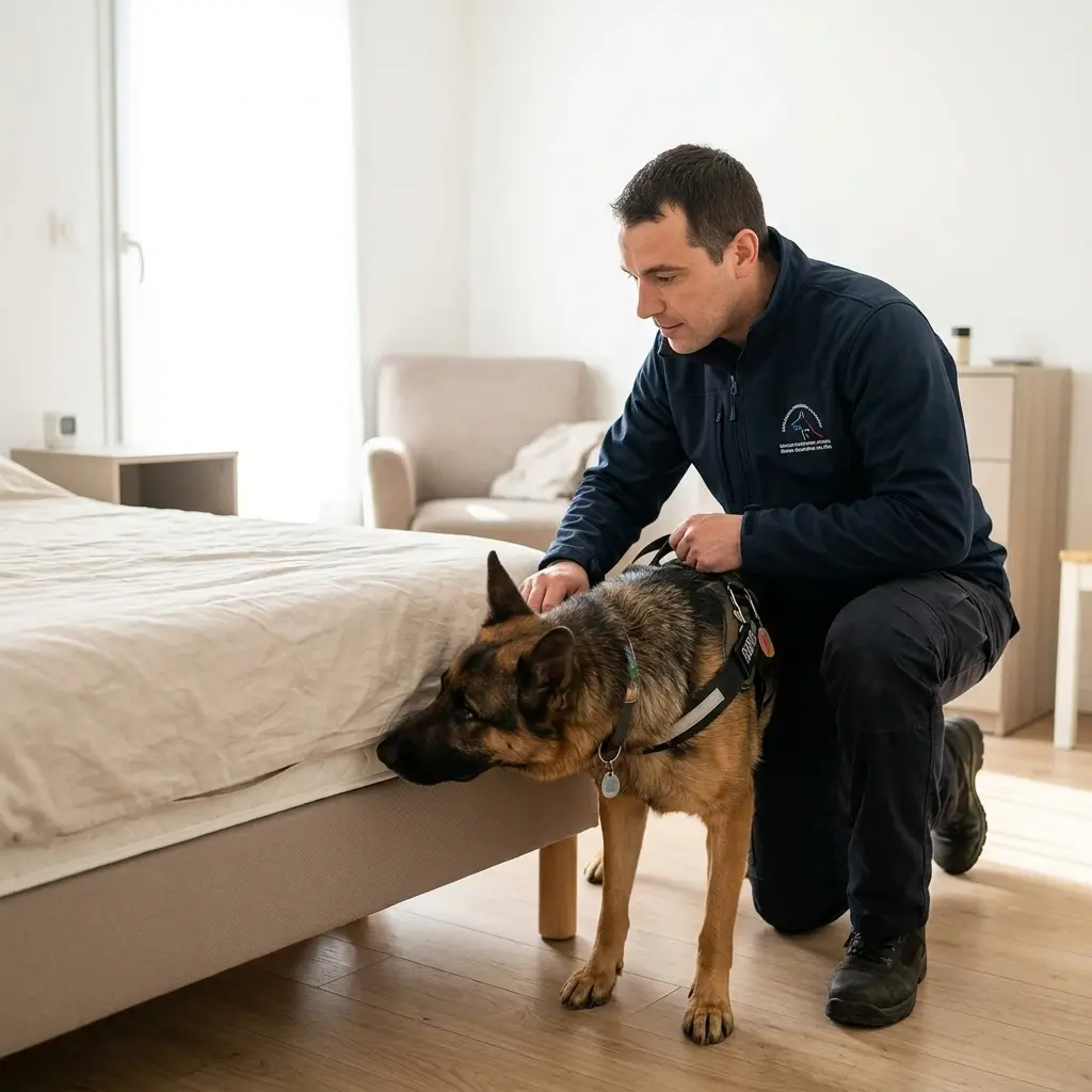 Comment fonctionne la recherche canine sur le terrain ?