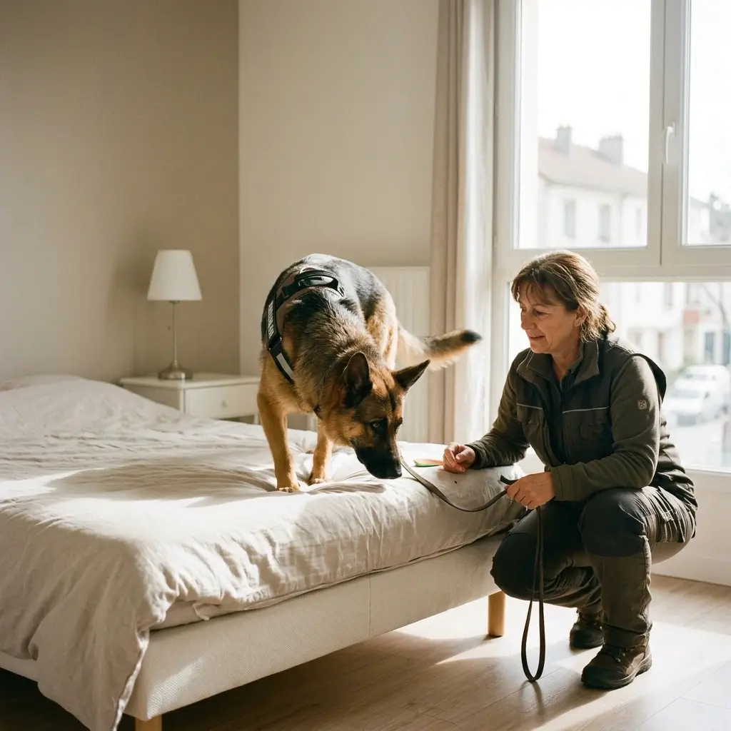 Détection canine punaise de lit Sainte-Geneviève-des-Bois (91700)