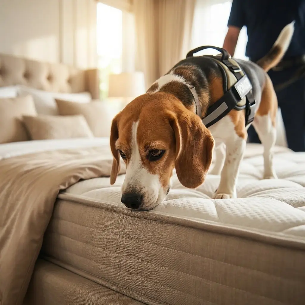 Détection canine punaise de lit Vert-le-Petit (91710)