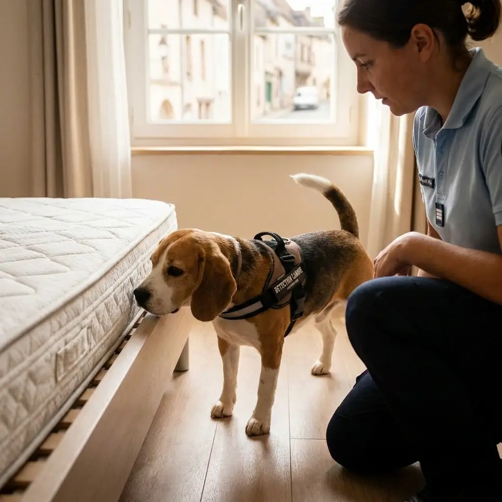 Comment réagir avant l'arrivée du chien expert à Itteville ?