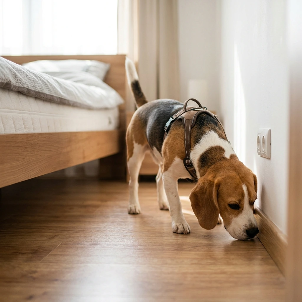 Comment se déroule la détection canine à Vert-le-Grand ?