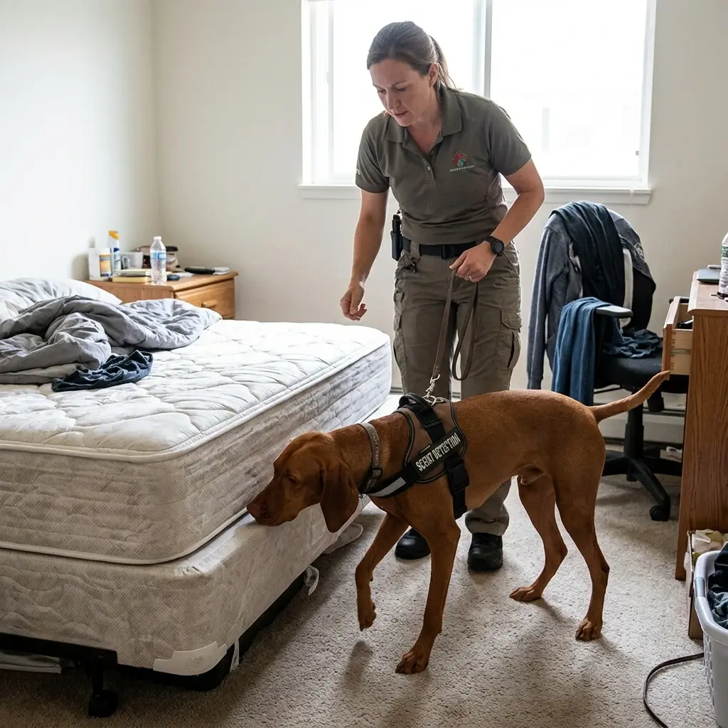 Besoin d'une détection canine au Coudray-Montceaux ?