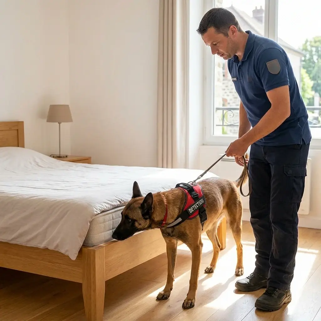 Comment se déroule la détection canine à Gometz-le-Châtel ?