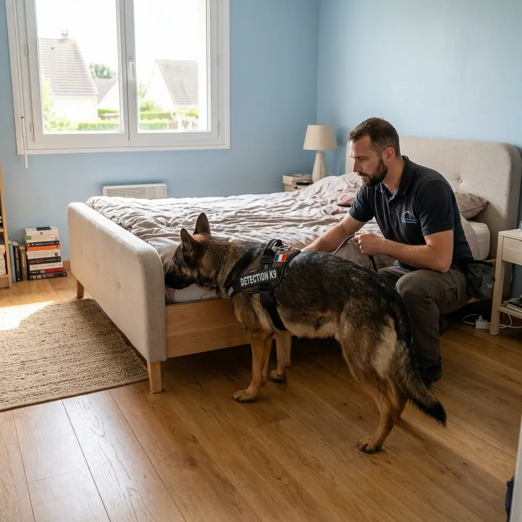 Détection canine punaise de lit Gometz-le-Châtel (91940)