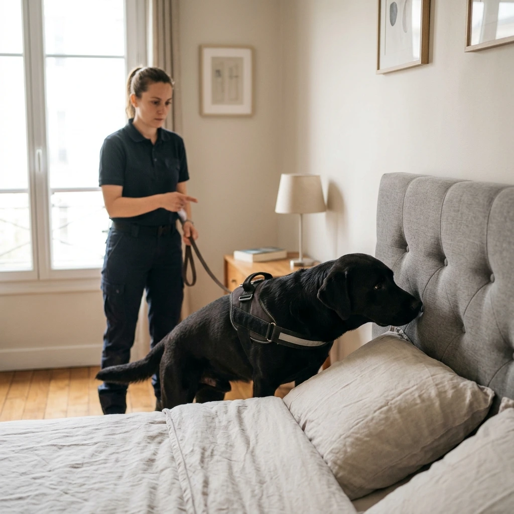 Besoin d'une détection canine rapide à Clichy ?