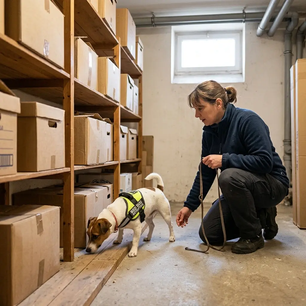 Comment se déroule la détection canine à Clichy ?