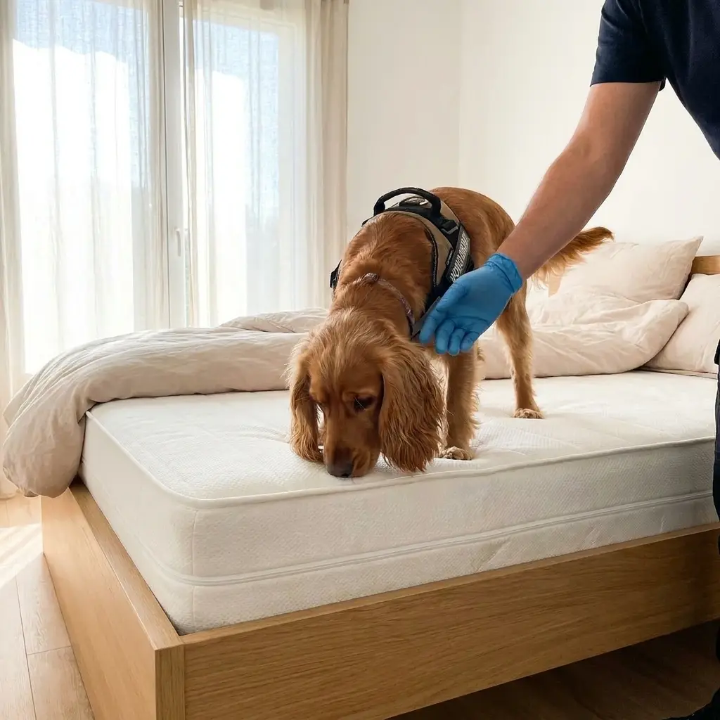 Comment fonctionne la détection canine sur place ?