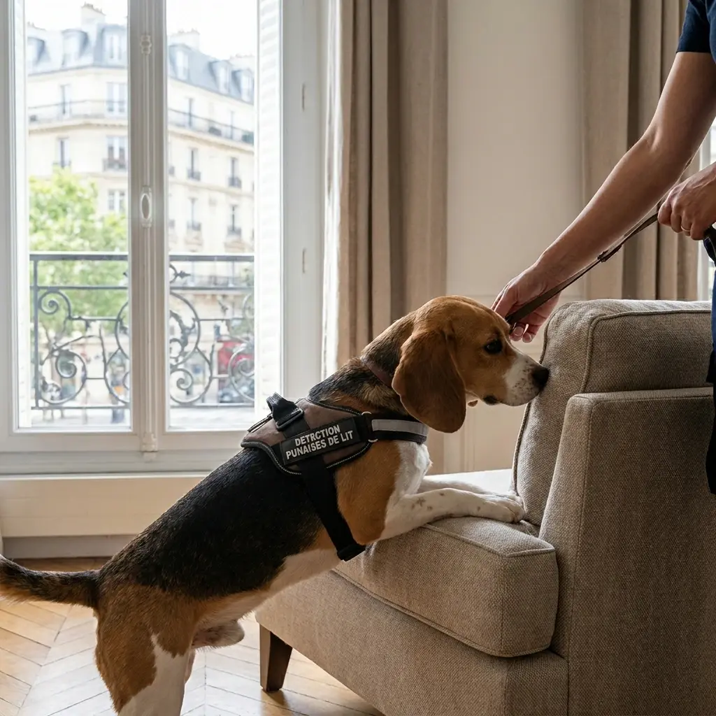 Comment se déroule la détection canine à Suresnes ?