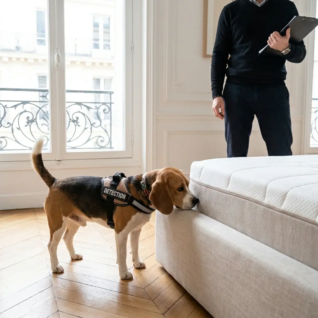 Comment fonctionne la recherche canine sur place ?