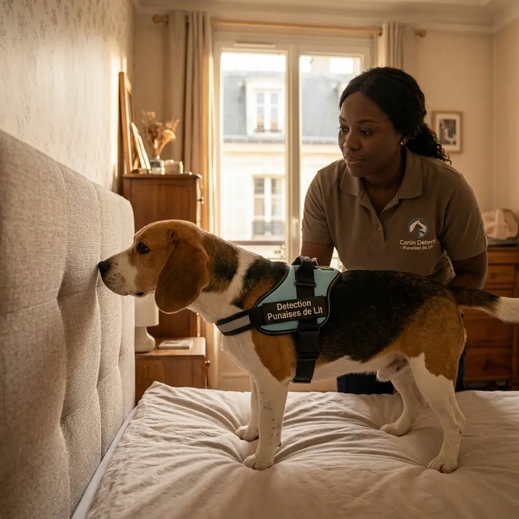 Comment se déroule la détection canine à Vanves ?