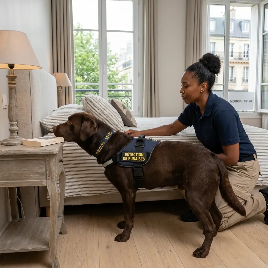 Détection canine punaise de lit Meudon (92190)