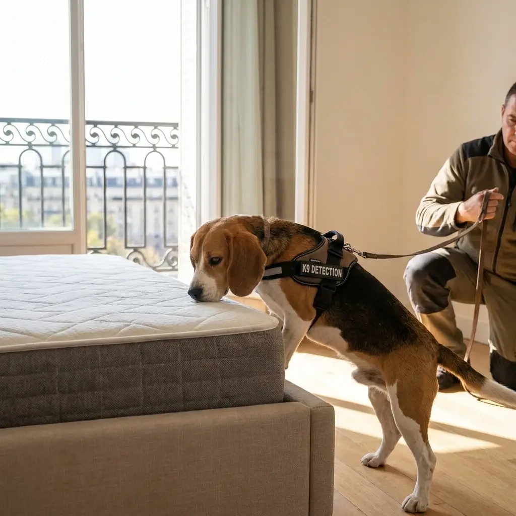 Comment se déroule la détection canine à Neuilly-sur-Seine ?