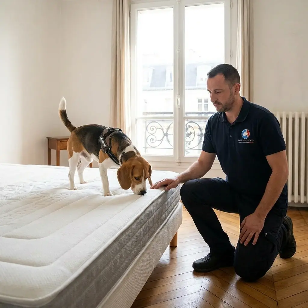 Comment se déroule la détection canine à Bagneux ?