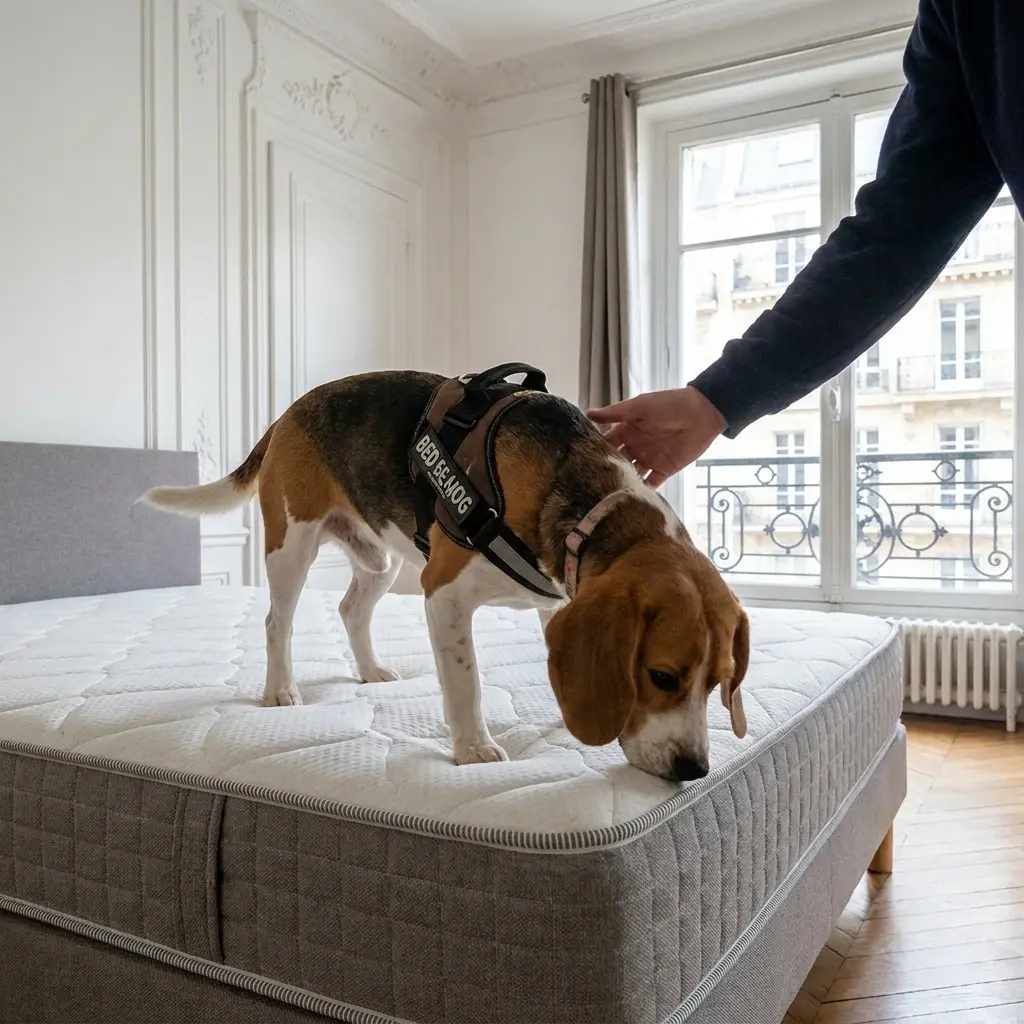 Comment réagir avant l'arrivée du chien expert à Châtenay-Malabry ?