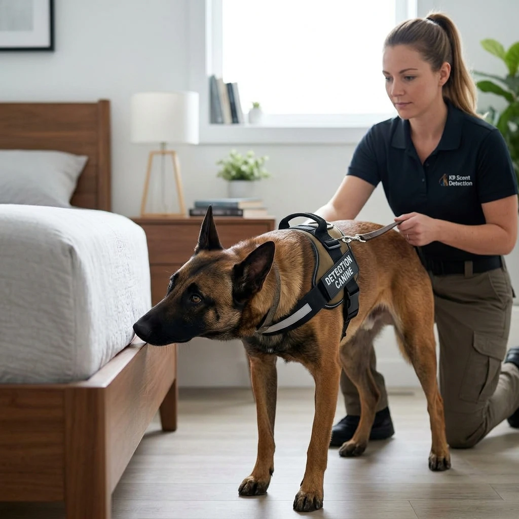 Comment se déroule la détection canine à Châtillon ?
