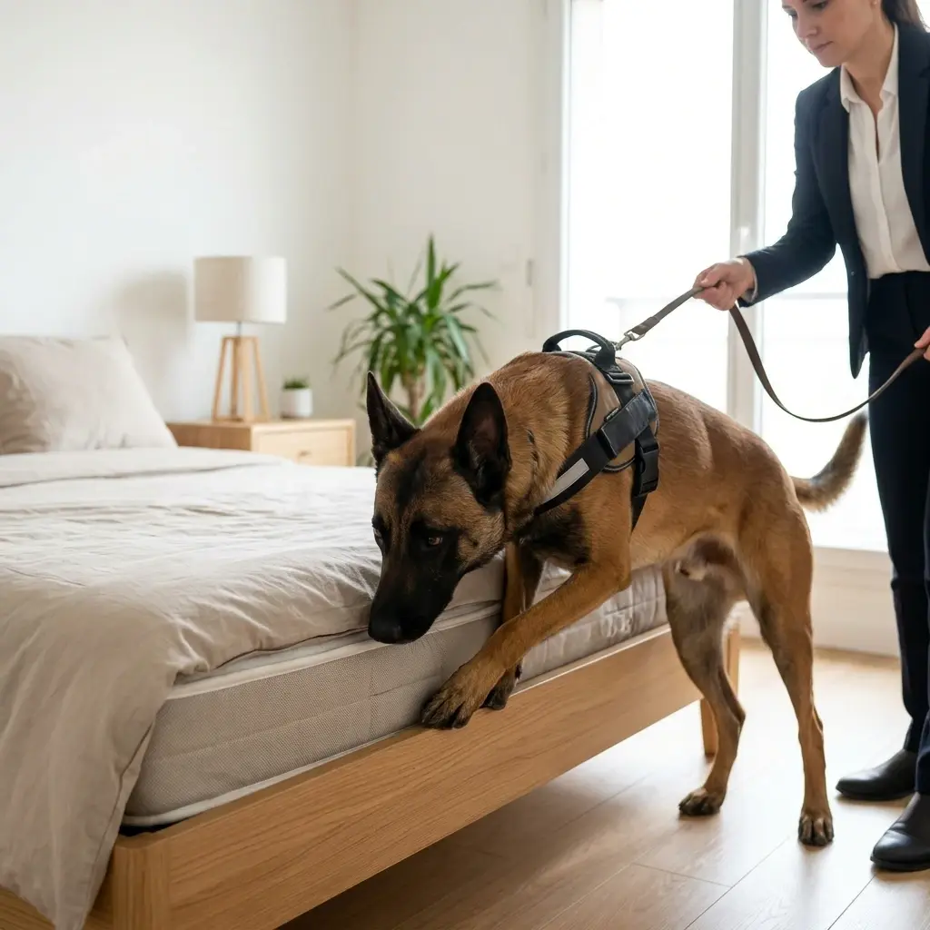Détection canine punaise de lit Villeneuve-la-Garenne (92390)