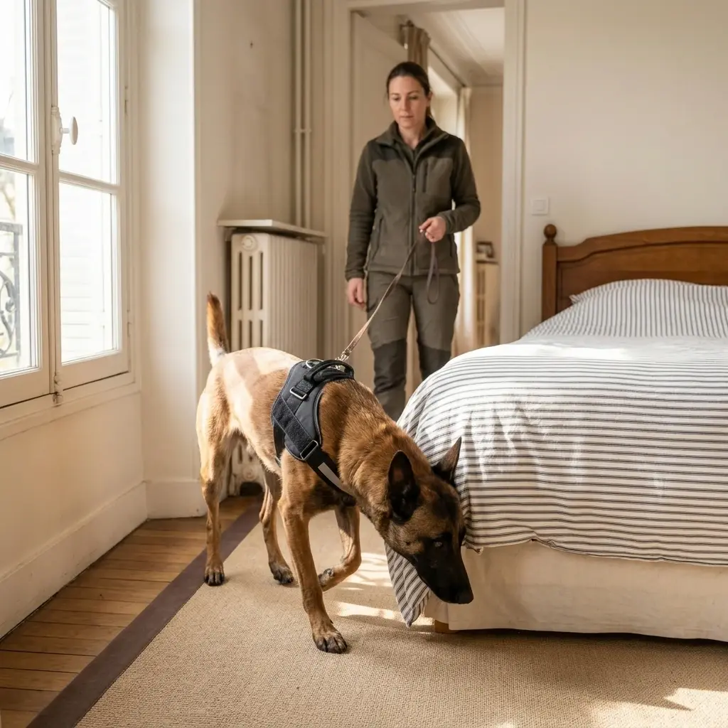 Détection canine punaise de lit Vaucresson (92420)
