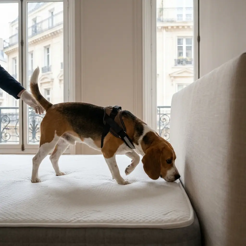 Comment fonctionne la recherche canine sur place ?